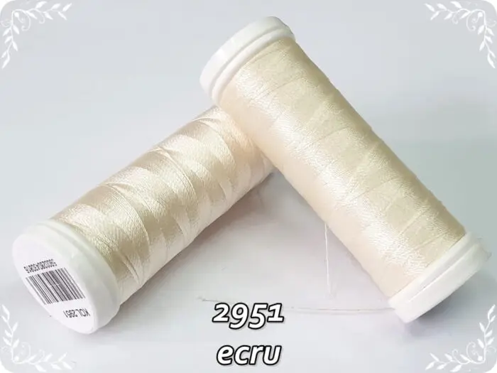 ZESTAW NICI IRIS 40N do HAFTU MASZYNOWEGO - 260 m  - 40 KOLORÓW