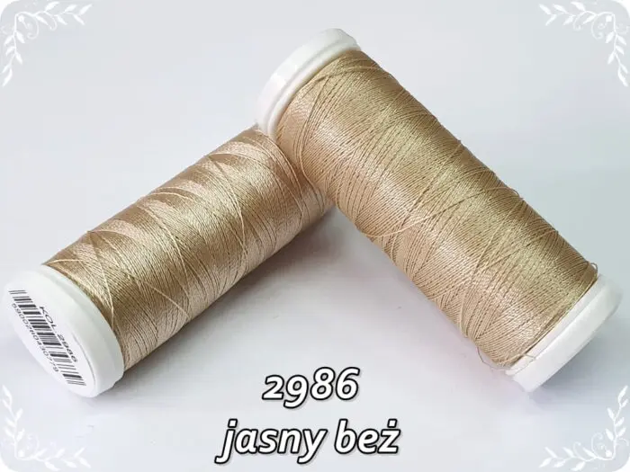 ZESTAW NICI IRIS 40N do HAFTU MASZYNOWEGO - 260 m  - 40 KOLORÓW