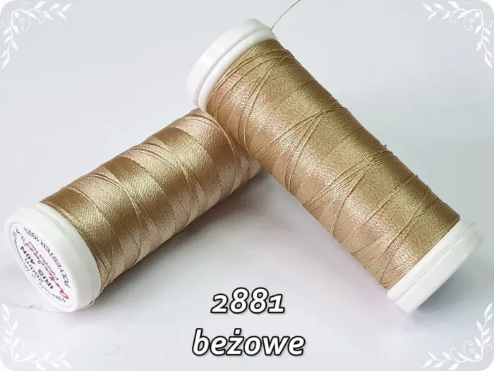 ZESTAW NICI IRIS 40N do HAFTU MASZYNOWEGO - 260 m  - 40 KOLORÓW