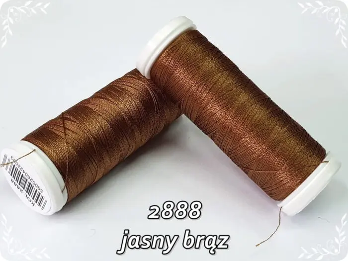 ZESTAW NICI IRIS 40N do HAFTU MASZYNOWEGO - 260 m  - 40 KOLORÓW