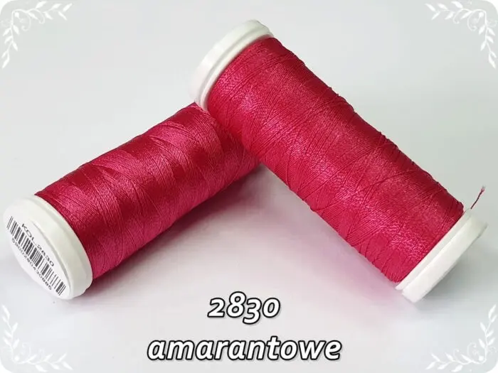 ZESTAW NICI IRIS 40N do HAFTU MASZYNOWEGO - 260 m  - 40 KOLORÓW