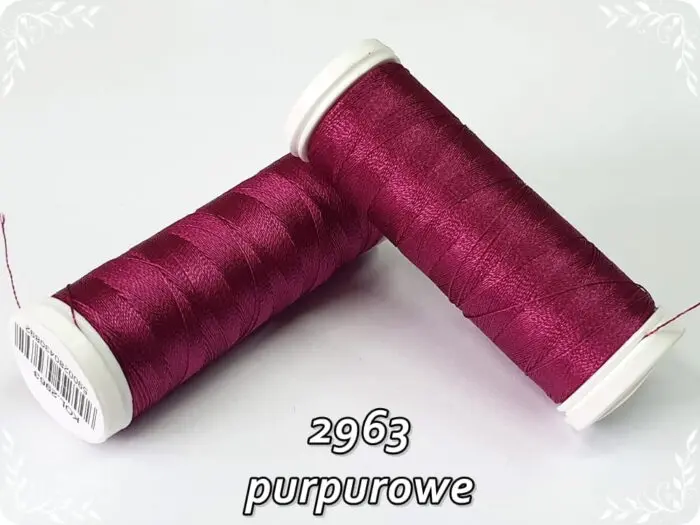 ZESTAW NICI IRIS 40N do HAFTU MASZYNOWEGO - 260 m  - 40 KOLORÓW