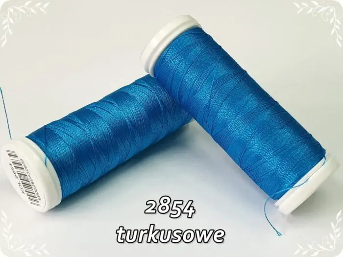 ZESTAW NICI IRIS 40N do HAFTU MASZYNOWEGO - 260 m  - 40 KOLORÓW