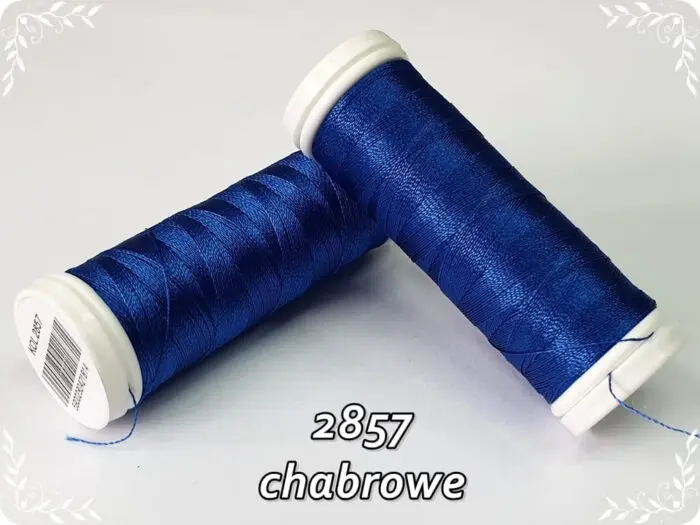 ZESTAW NICI IRIS 40N do HAFTU MASZYNOWEGO - 260 m  - 40 KOLORÓW