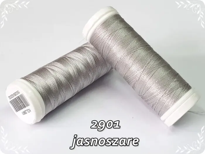 ZESTAW NICI IRIS 40N do HAFTU MASZYNOWEGO - 260 m  - 40 KOLORÓW