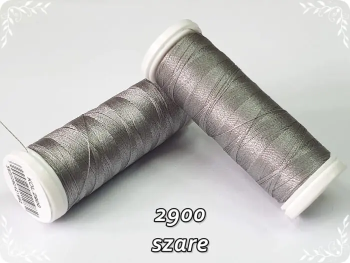 ZESTAW NICI IRIS 40N do HAFTU MASZYNOWEGO - 260 m  - 40 KOLORÓW