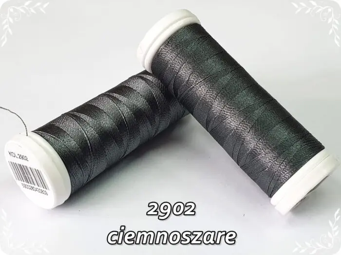 ZESTAW NICI IRIS 40N do HAFTU MASZYNOWEGO - 260 m  - 40 KOLORÓW