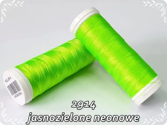 ZESTAW NICI IRIS 40N do HAFTU MASZYNOWEGO - 260 m  - 40 KOLORÓW