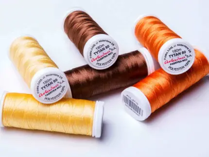 ZESTAW NICI TYTAN 80 - DO BIŻUTERII I CIENKIEJ SKÓRY - 180 m - 10 KOLORÓW