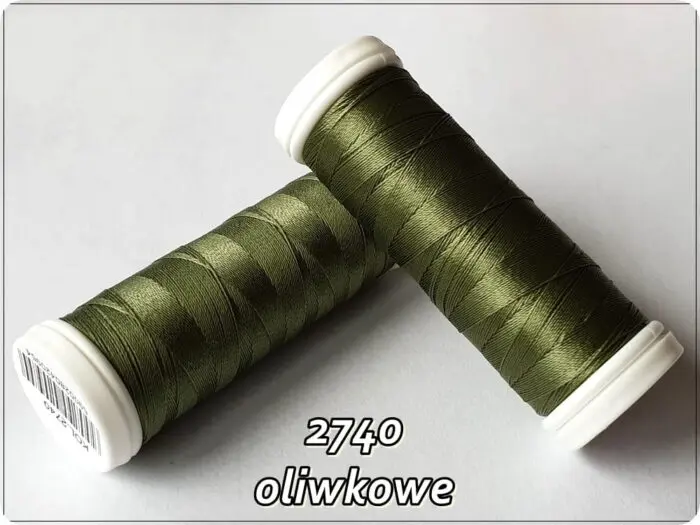 ZESTAW NICI TYTAN 80 - DO BIŻUTERII I CIENKIEJ SKÓRY - 180 m - 10 KOLORÓW