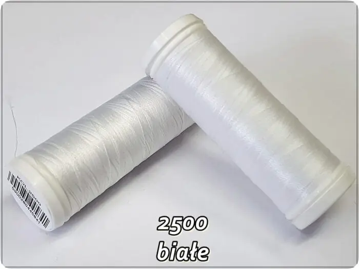 ZESTAW Nici TYTAN 250 do DELIKATNYCH TKANIN - 600 m - 10 KOLORÓW