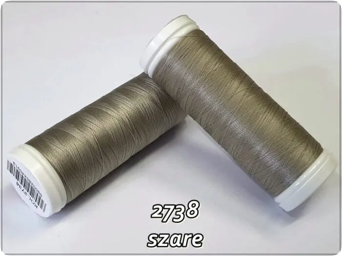 ZESTAW Nici TYTAN 250 do DELIKATNYCH TKANIN - 600 m - 10 KOLORÓW