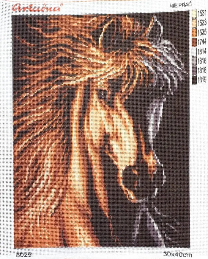 KANWA 30x40 KOŃ (8029)