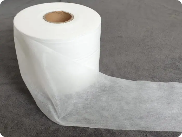 FLIZELINA WŁÓKNINA BIAŁA 35g/m2 szer. 19 cm DO MASECZEK - 1 METR