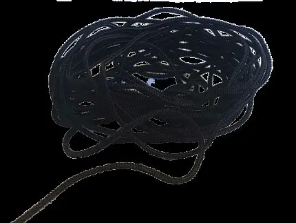 Guma okrągła CZARNA 1,5mm