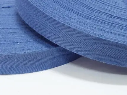 Taśma bawełniana JODEŁKA 16 mm - CIEMNONIEBIESKA