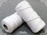 Sznurek bawełniany SKRĘCANY 3mm/ 100m (j)