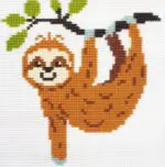 Kanwa z nadrukiem 15x15 - LENIWIEC (1047)