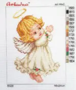 KANWA 18x24 - ANIOŁEK (5029)