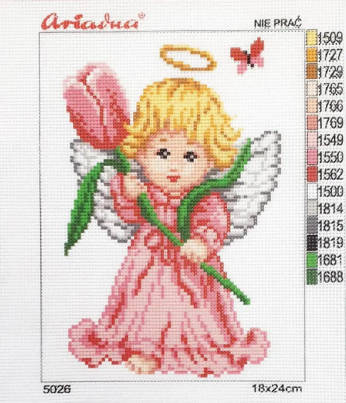 KANWA 18x24 - ANIOŁEK (5026)