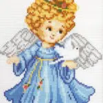 KANWA 18x24 - ANIOŁEK (5027)