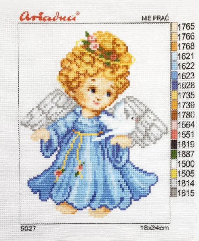 KANWA 18x24 - ANIOŁEK (5027)