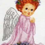 KANWA 18x24 - ANIOŁEK (5028)