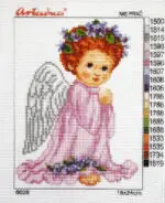 KANWA 18x24 - ANIOŁEK (5028)