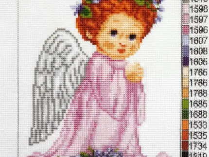 KANWA 18x24 - ANIOŁEK (5028)