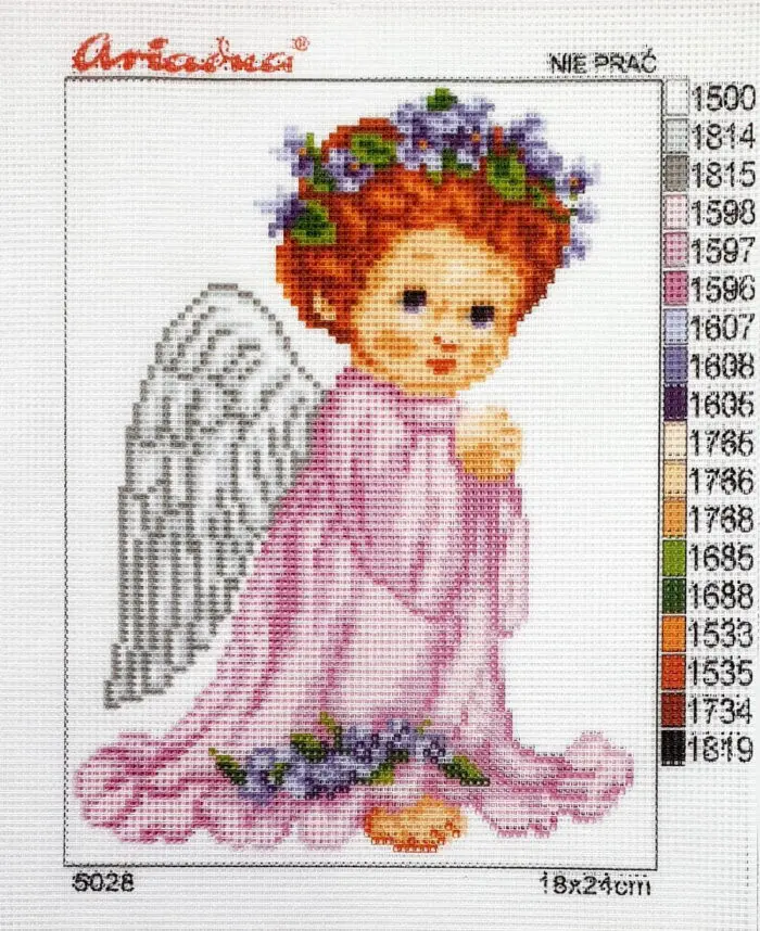 KANWA 18x24 - ANIOŁEK (5028)