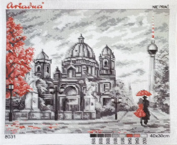 KANWA 30x40 PLAC ŚW. PIOTRA (8031)