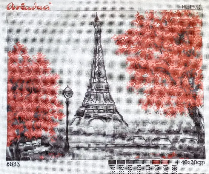 KANWA 30x40 WIEŻA EIFFLA (8033)