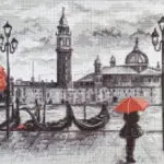 KANWA 30x40 WENECJA PAŁAC DOŻÓW (8034)