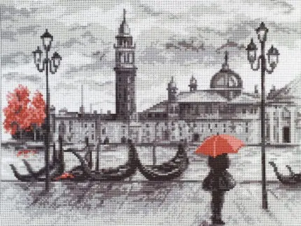 KANWA 30x40 WENECJA PAŁAC DOŻÓW (8034)