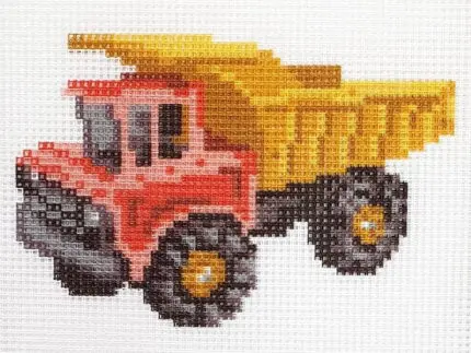 Kanwa z nadrukiem 15x15 - WYWROTKA (1020)