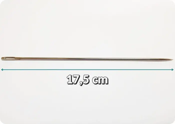 ZESTAW OSTRYCH IGIEŁ TAPICERSKICH - 7 sztuk