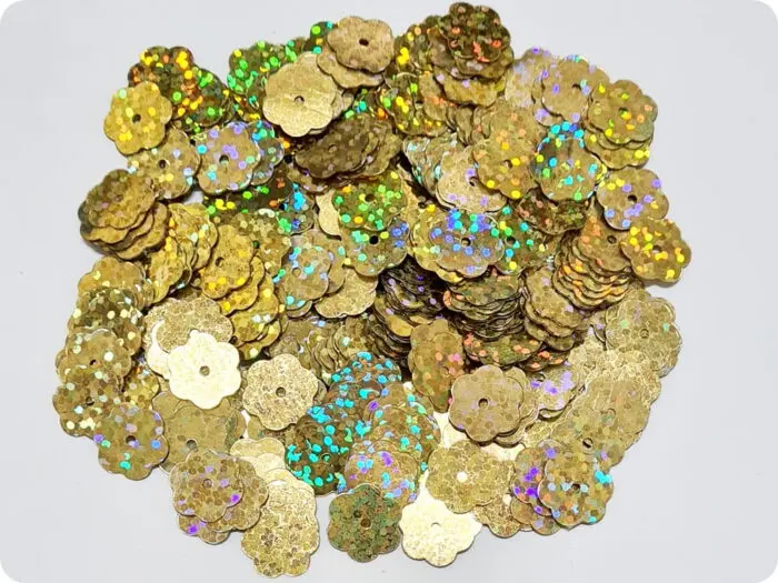 CEKINY KWIATKI 10 mm