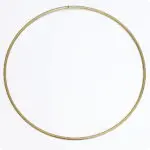 OBRĘCZ METALOWA ZŁOTA od 15 do 40 cm