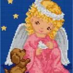 KANWA 18x24 - ANIOŁEK (5017)