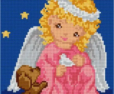 KANWA 18x24 - ANIOŁEK (5017)