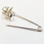 AGRAFKA OZDOBNA KOKARDKA F0446