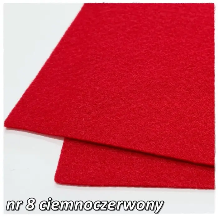 FILC KOLOROWY, ARKUSZ 20x30 cm, GRUBOŚĆ 2mm