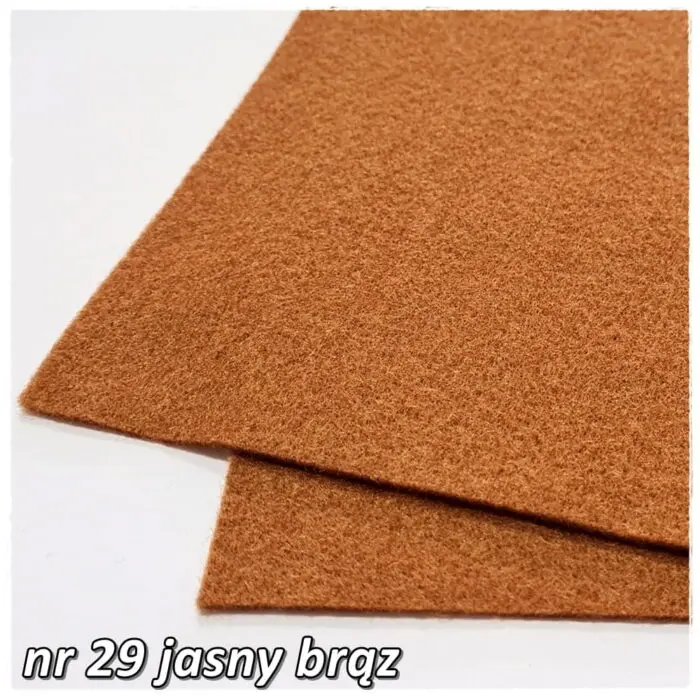 FILC KOLOROWY, ARKUSZ 20x30 cm, GRUBOŚĆ 2mm