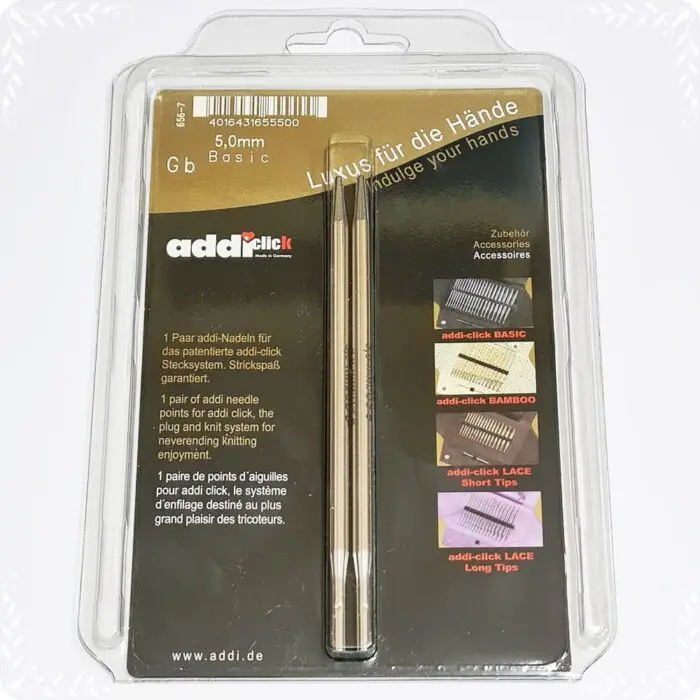 DRUTY WYMIENNE ADDI CLICK BASIC 3,5 do 15 mm