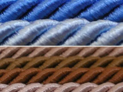 Sznur skręcany z WYPUSTKĄ 7mm na metry