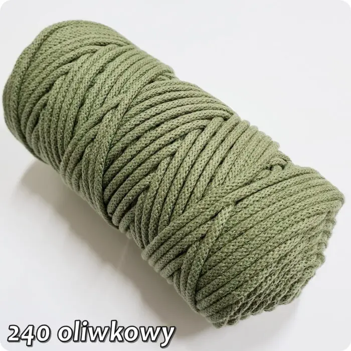 Sznurek BAWEŁNIANY 5mm/ rolka 100m