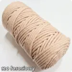 Sznurek pleciony BAWEŁNIANY 5mm na metry