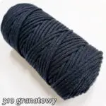 Sznurek pleciony BAWEŁNIANY 5mm na metry