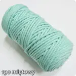 Sznurek pleciony BAWEŁNIANY 5mm na metry