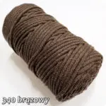 Sznurek pleciony BAWEŁNIANY 5mm na metry